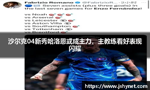 沙尔克04新秀哈洛恩或成主力，主教练看好表现闪耀